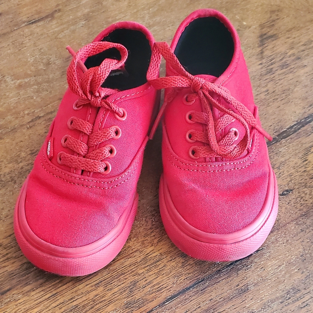 Toddler Gold Mono Era Vans